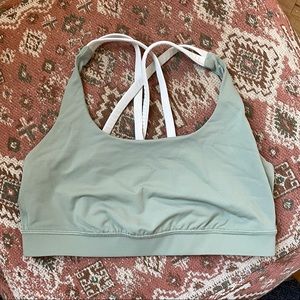 Lululemon two toned Energy Bra Sz 6